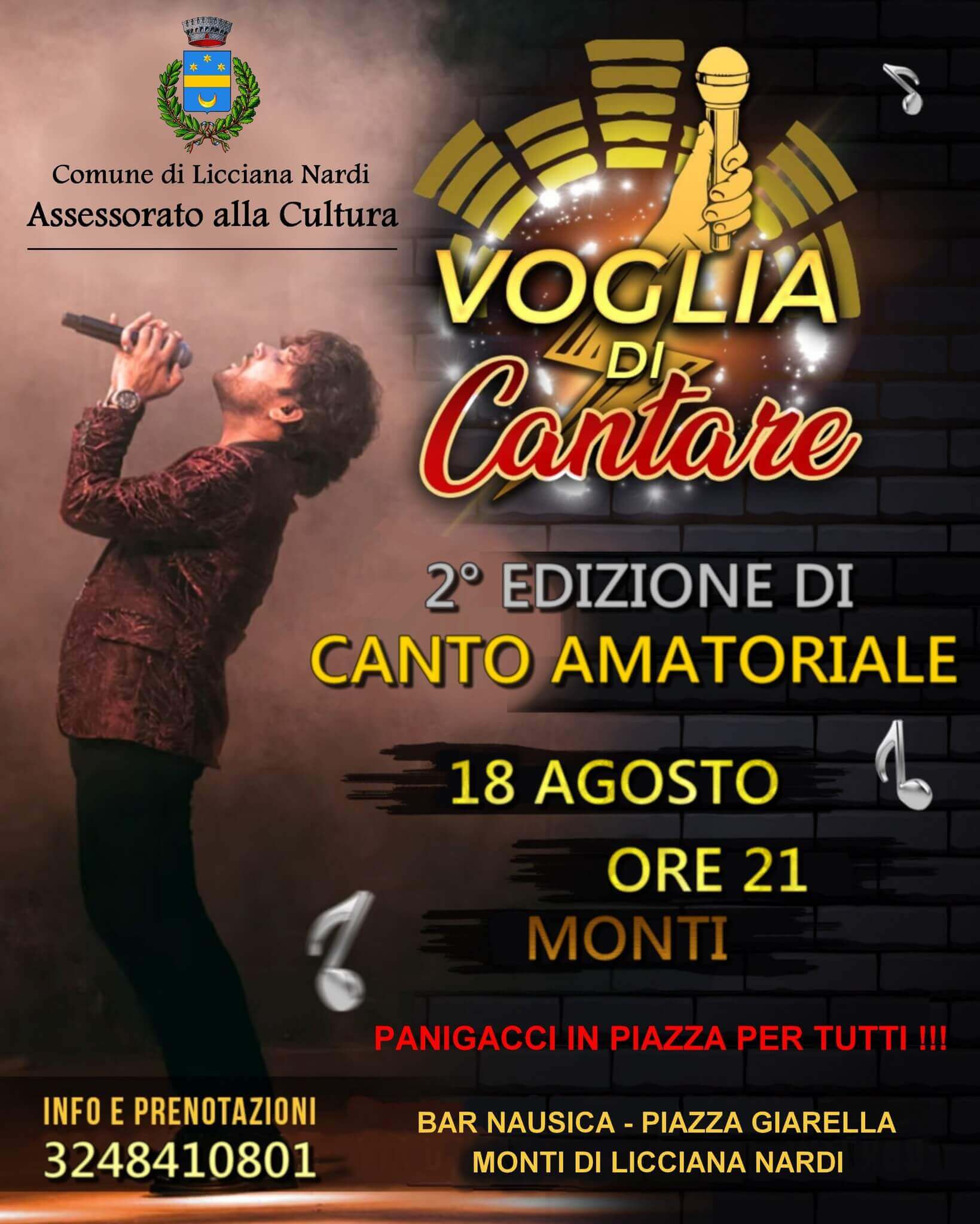 La locandina dell'evento