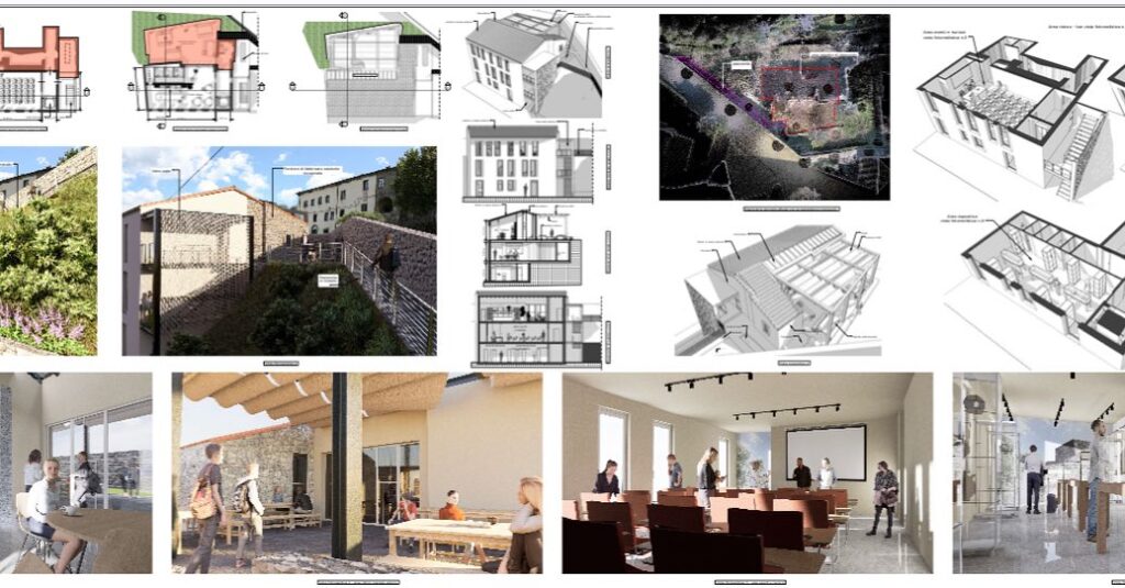 Il progetto del recupero di casa Valeri a Mulazzo