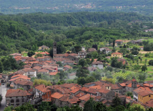Una vista sulla Valle del Caprio