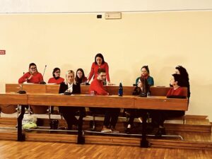 Le studentesse del liceo ‘’Leopardi’’ di Aulla