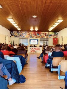 Un momento dell'incontro in consiglio comunale in occasione della Giornata internazionale per l'eliminazione della violenza contro le donne