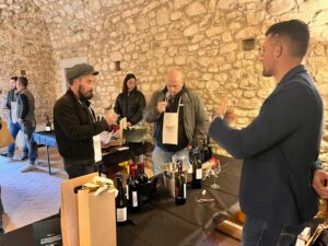 Gli assaggi all'Expò Bancarel'Vino