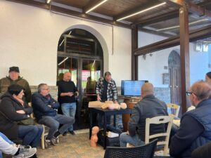 Corso per l'utilizzo dei defibrillatori automatici a Teglia