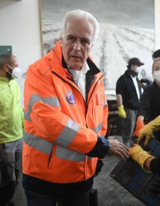 Il presidente della Regione Eugenio Giani