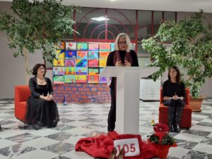 Il momento delle lettura da parte delle attrici del Centro Teatro Pontremoli a Mulazzo