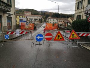 La chiusura al Ponte Zambeccari