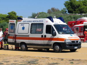 L'ambulanza medicalizzata Mike