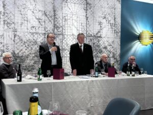 Un momento del convegno degli "Amici del Campanone"