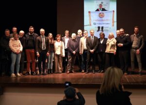 Foto di gruppo dei partecipanti all'incontro del Gal Lunigiana