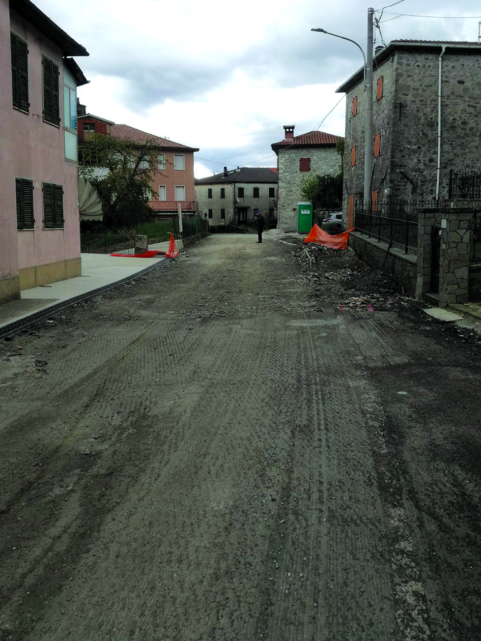 Lavori a Coloretta e Patigno: quasi ultimati i primi, in partenza i secondi Lavori a Coloretta e Patigno: quasi ultimati i primi, in partenza i secondi