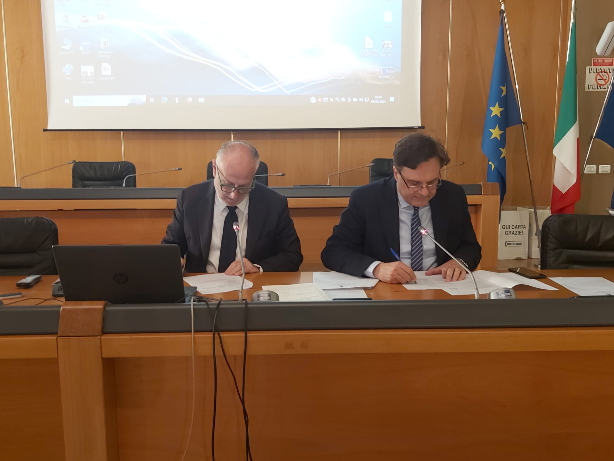 Si è insediato il nuovo consiglio provinciale Si è insediato il nuovo consiglio provinciale