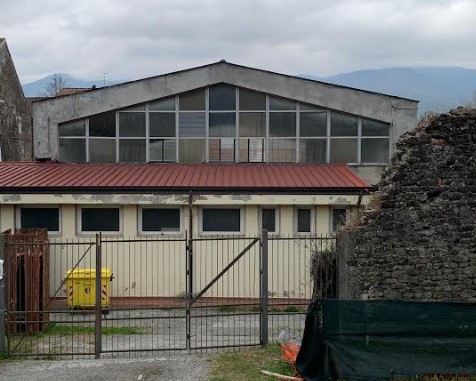 Lavori di demolizione e ricostruzione della palestra del Belmesseri Lavori di demolizione e ricostruzione della palestra del Belmesseri