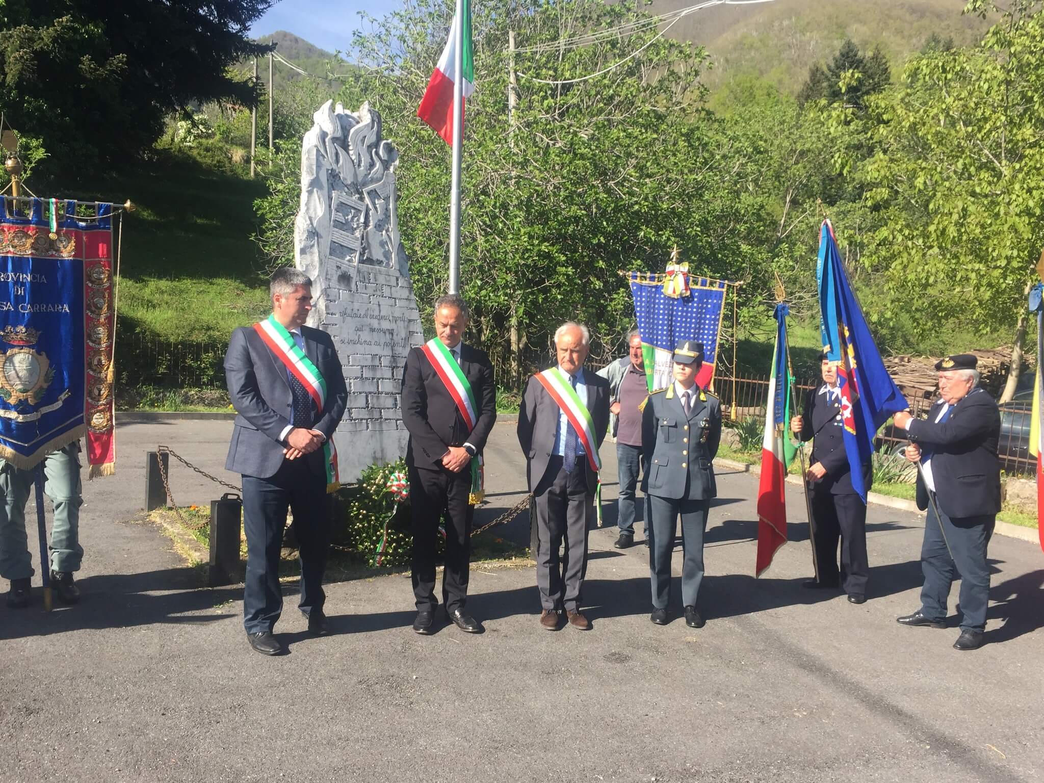 Fivizzano ha commemorato l’eccidio di Mommio Fivizzano ha commemorato l’eccidio di Mommio