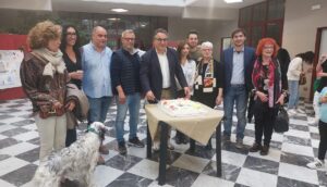 La torta per il "compleanno" dei 175 anni del Comune di Mulazzo