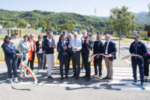 L’inaugurazione del Campo Scuola Guida Sicura presso lo Stadio Lunezia (Foto Walter Massari)