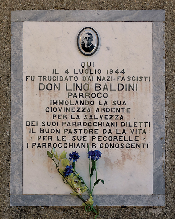Il sacrificio di don Lino Baldini per salvare la sua gente Il sacrificio di don Lino Baldini per salvare la sua gente