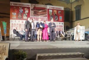 La premiazione del 61° Bancarella Sport