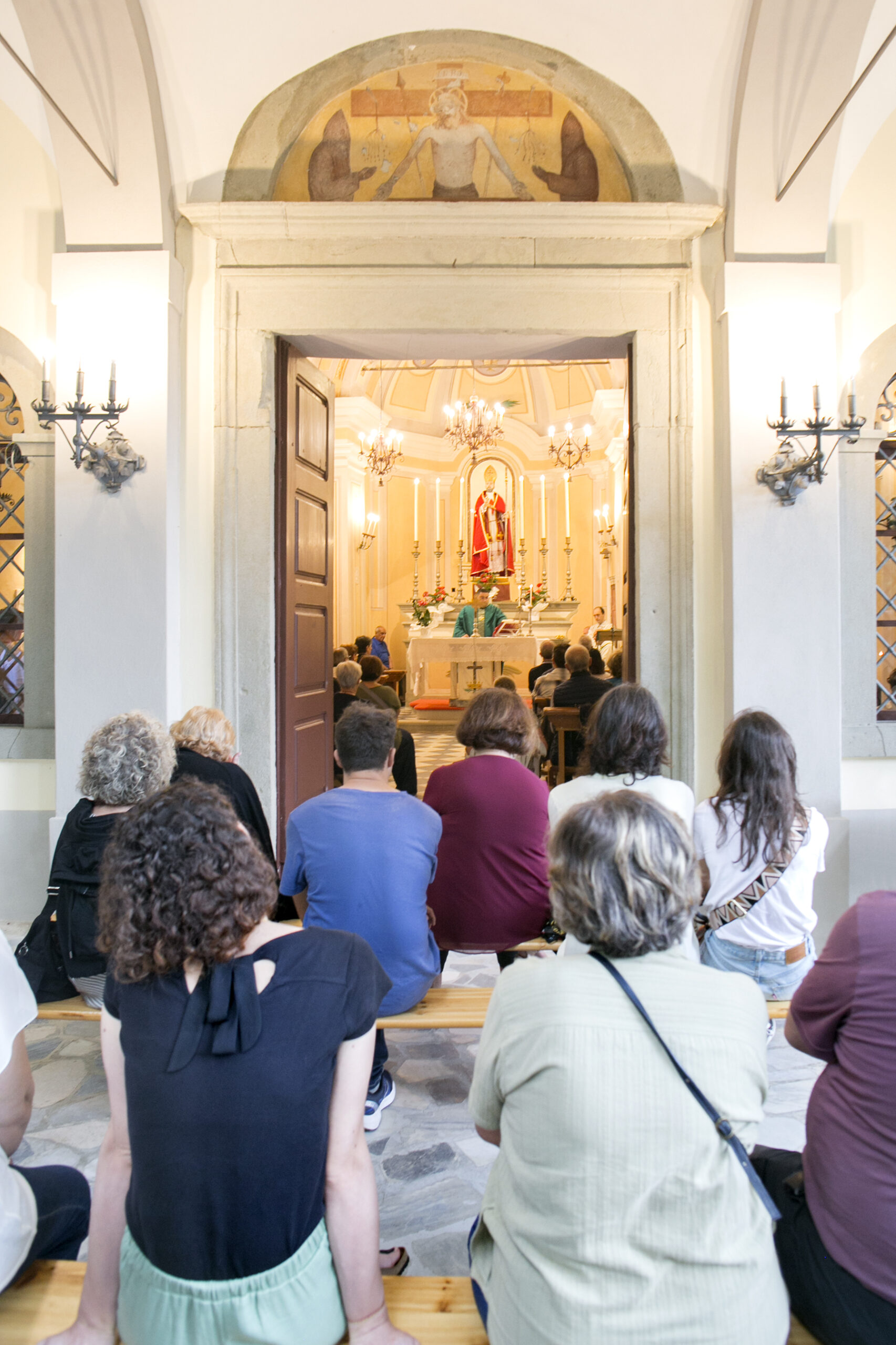 Restituito alla collettività il Santuario di San Terenziano a Mignegno Restituito alla collettività il Santuario di San Terenziano a Mignegno