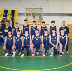 La formazione Under 19 del Basket Pontremoli