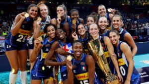 La nazionale femminile di pallavolo 