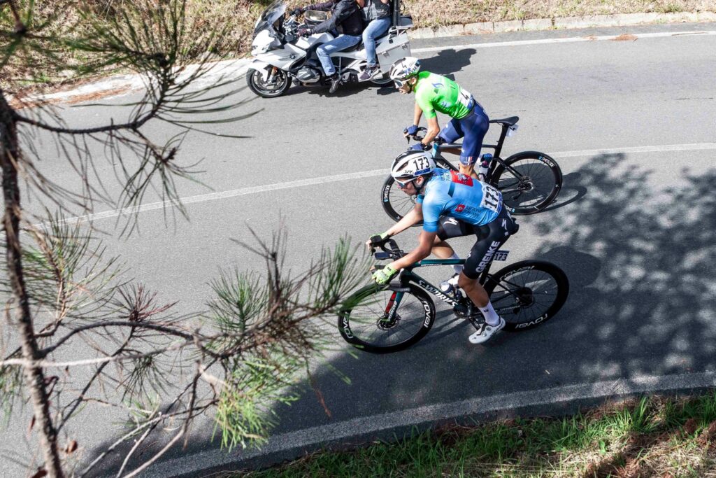 Una fase della Giro della Lunigiana 2024