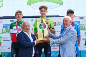 Il podio del Giro della Lunigiana 2024
