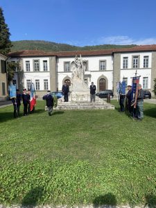 A Fivizzano un momento della commemorazione di Guido Barani