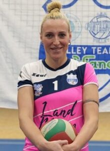 La giocatrice del Volley Lunigiana Chiara Leri