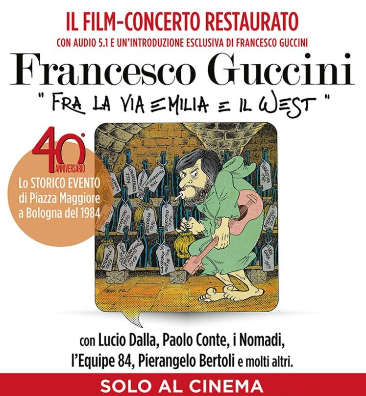 Cinema Manzoni: appuntamento con uno storico concerto di Guccini Cinema Manzoni: appuntamento con uno storico concerto di Guccini