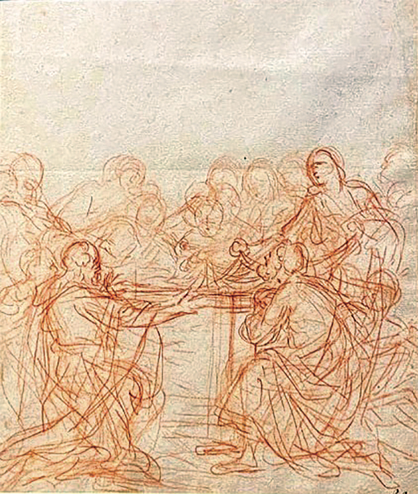 Un disegno di Giuseppe Bottani in mostra a Venezia Un disegno di Giuseppe Bottani in mostra a Venezia