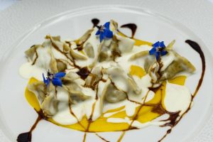 Il piatto dello chef Giulio Bellano premiato al concorso Upvivium 2024