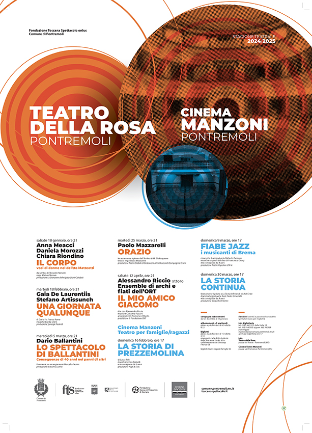 Cinque gli appuntamenti della nuova stagione al Teatro della Rosa Cinque gli appuntamenti della nuova stagione al Teatro della Rosa
