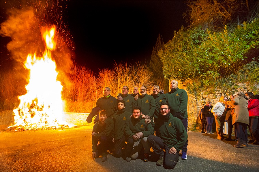 La tradizione dei falò e dei fuochi in Lunigiana