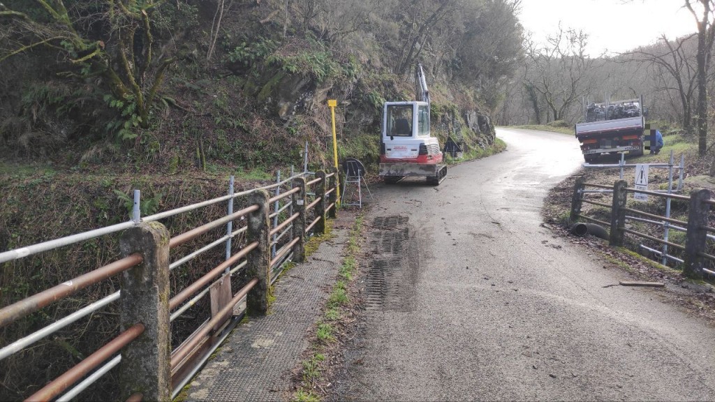 Filattiera: al via i lavori sul ponte di Caprio Filattiera: al via i lavori sul ponte di Caprio