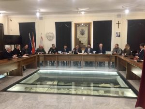 Un momento dell'incontro a Fivizzano