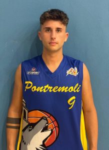 Alessio Adamo, guardia del Pontremoli Basket