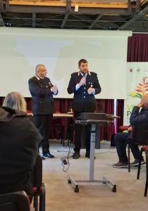 Un momento dell'incontro a Filattiera