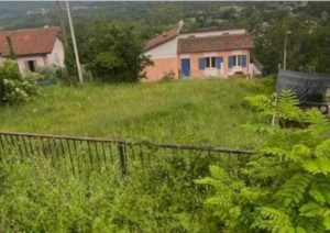 L'area nei pressi dell'asilo di Filattiera