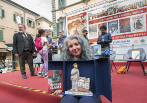 Paola Barbato, vincitrice del 68° Bancarellino (Foto Walter Massari)