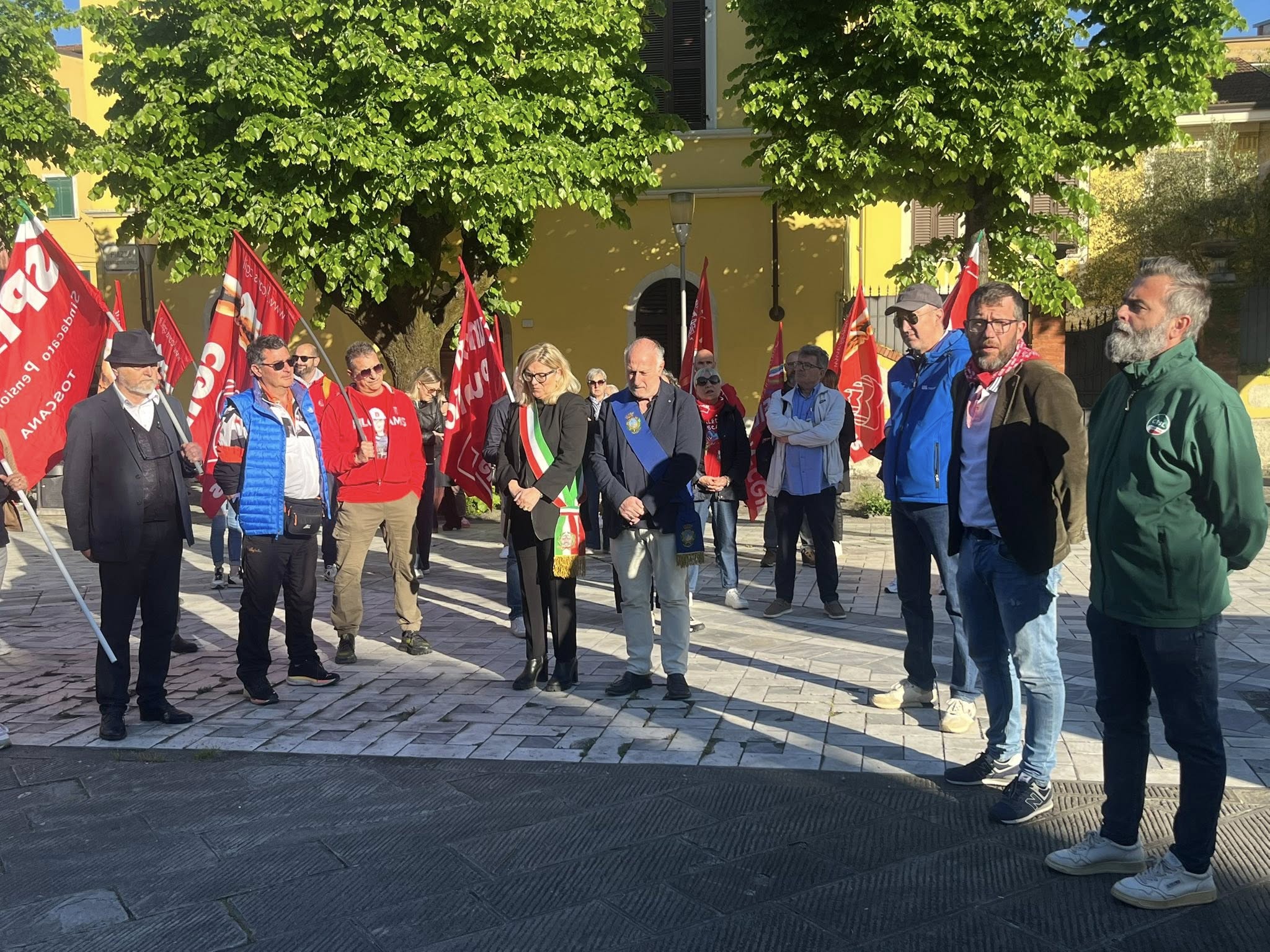 A Carrara un Primo Maggio avvolto nel silenzio A Carrara un Primo Maggio avvolto nel silenzio