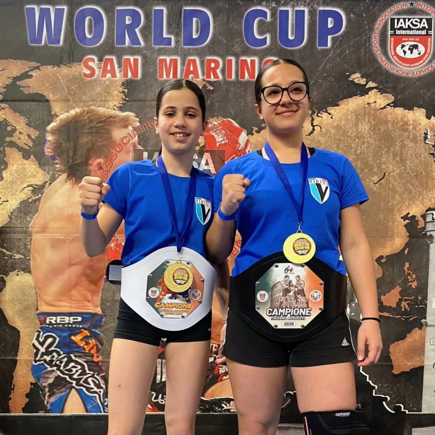 Albiano festeggia due giovani campionesse italiane di Kick Boxing