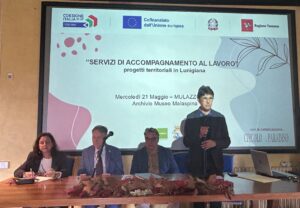 Il tavolo dei relatori dell'incontro svolto a Mulazzo