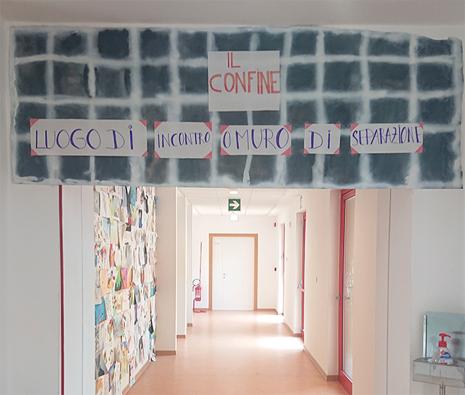 Confine, luogo di incontro  o muro di separazione:  ragazze e ragazzi riflettono