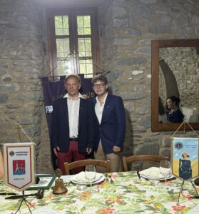 Stefano Lorenzelli (a sinistra) e Lorenzo Borelli