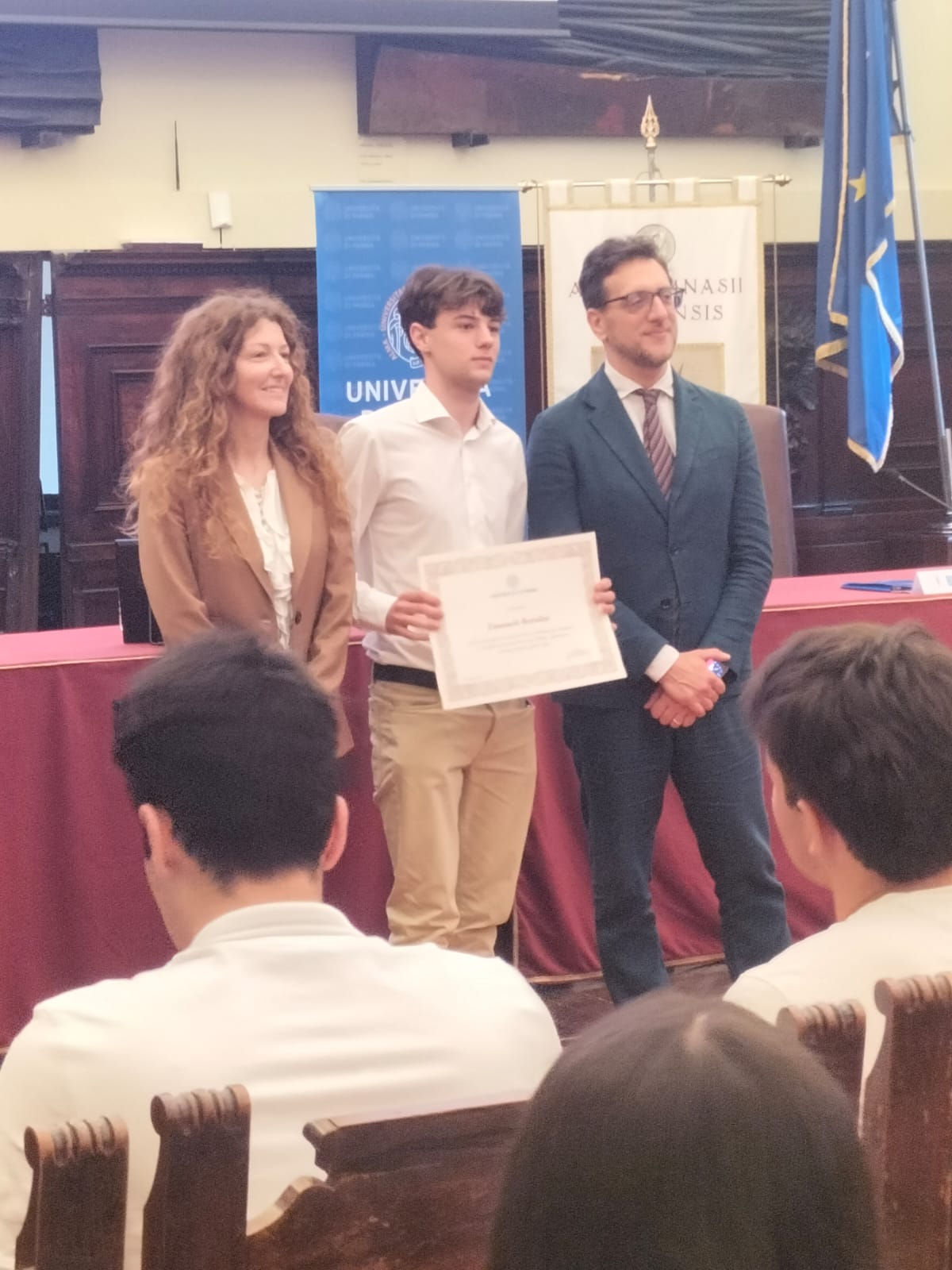 All’Università di Parma premiato uno studente lunigianese All’Università di Parma premiato uno studente lunigianese