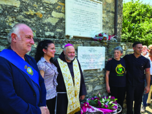 La celebrazione dei 30 anni di "Montagna Verde" con anche la presenza del presidente della Provincia, Gianni Lorenzetti, e il vescovo diocesano, mons. Mario Vaccari.