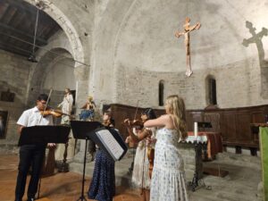 Un momento del concerto