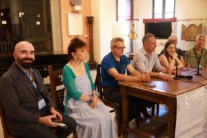 Un momento della conferenza stampa di presentazione del Lunigiana International Music Festival 