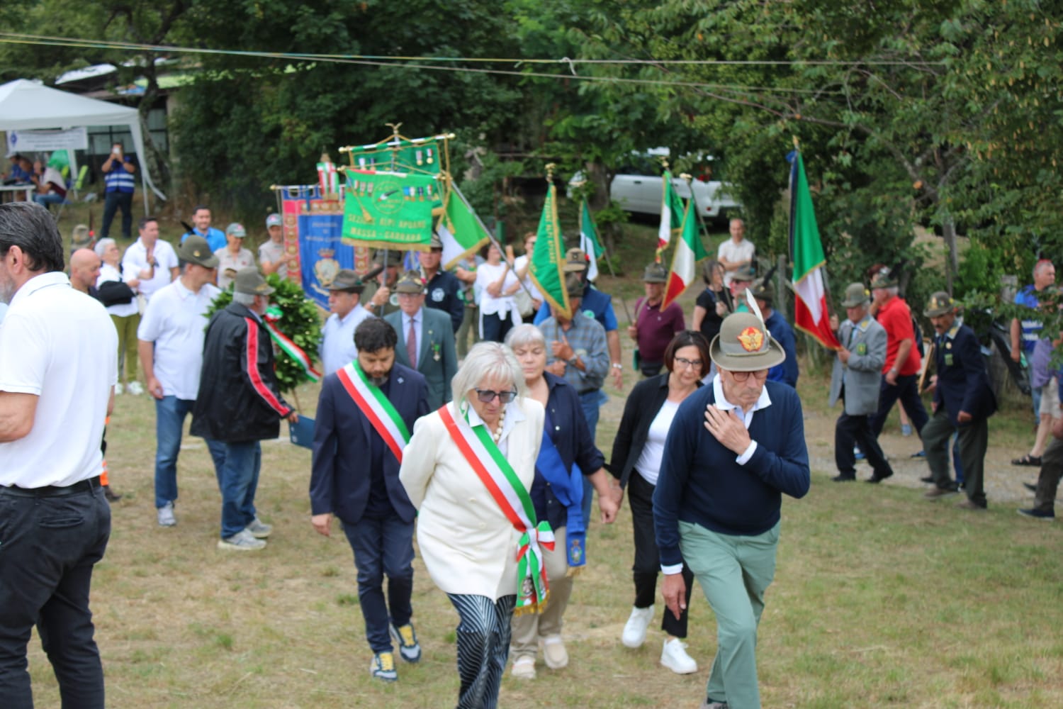In Logarghena l’inaugurazione del Monumento agli Alpini