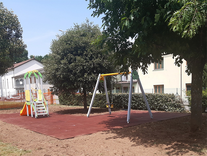 Arpiola: nuovi giochi nel Parco Centro Giovanile “San Giuseppe”